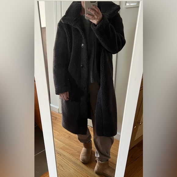 Gap Long Sherpa Coat - Picture 6 of 7